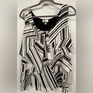 Sleeveless blouse